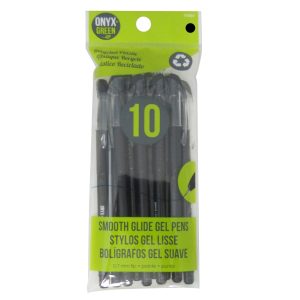 Hybrid Oil-Based Black Ink Pens