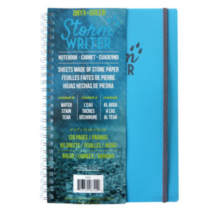 Poly Cover 6721 4 x 6 Onyx and Green New Waterproof Notebooks STORM WRITER 