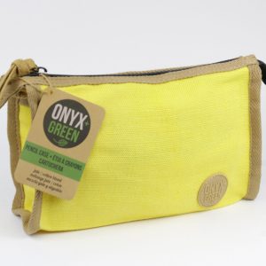 Ramie Leaf & Jute Pencil Pouch