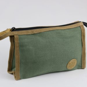 Ramie Leaf & Jute Pencil Pouch