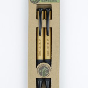 Bamboo & Recycled Plastic Pens