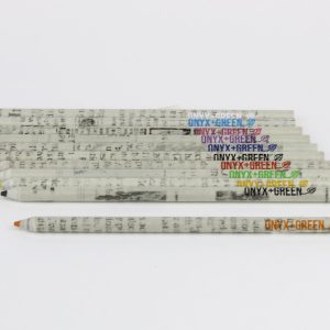 Recycled Newspaper Colored Pencils